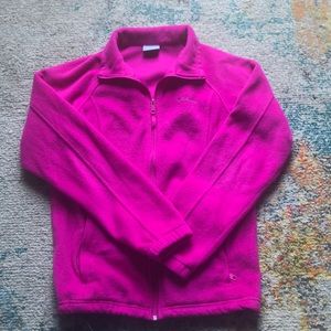 Pink Columbia fleece